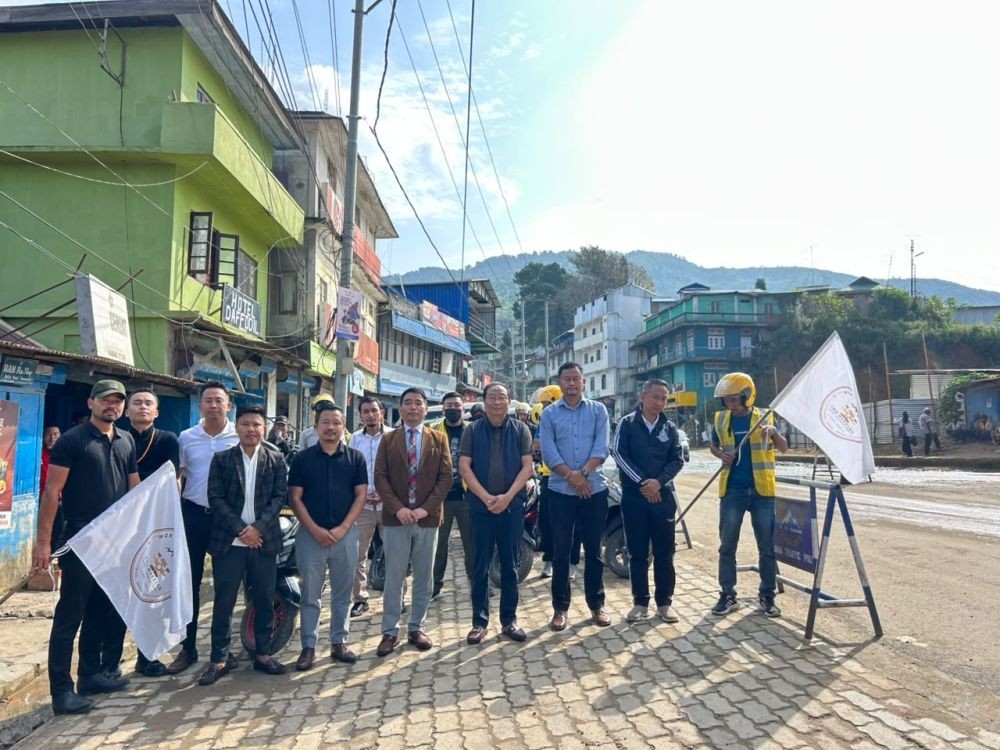 Deputy Commissioner of Wokha, K Mhathung Tsanglao launched the two-wheeler taxi service in Wokha on October 9.