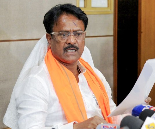 Kolkata: West Bengal Food Minister Ashok Kirtania addresses a press conference, in Kolkata on Friday, May 22, 2026. (Photo: IANS/Kuntal Chakrabarty)