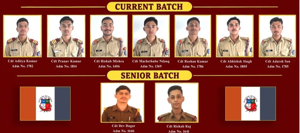 Nine cadets of SSP clear  UPSC-NDA written exam