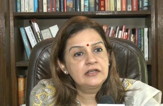 Shiv Sena (UBT) leader Priyanka Chaturvedi (Photo source: IANS)