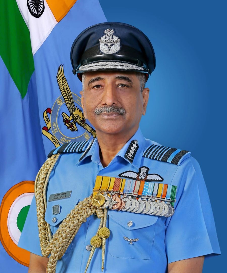 Air Chief Marshal Ashutosh Dixit assumes charge as 29th Chief of Air Staff (Photo source: Indian Air Force)