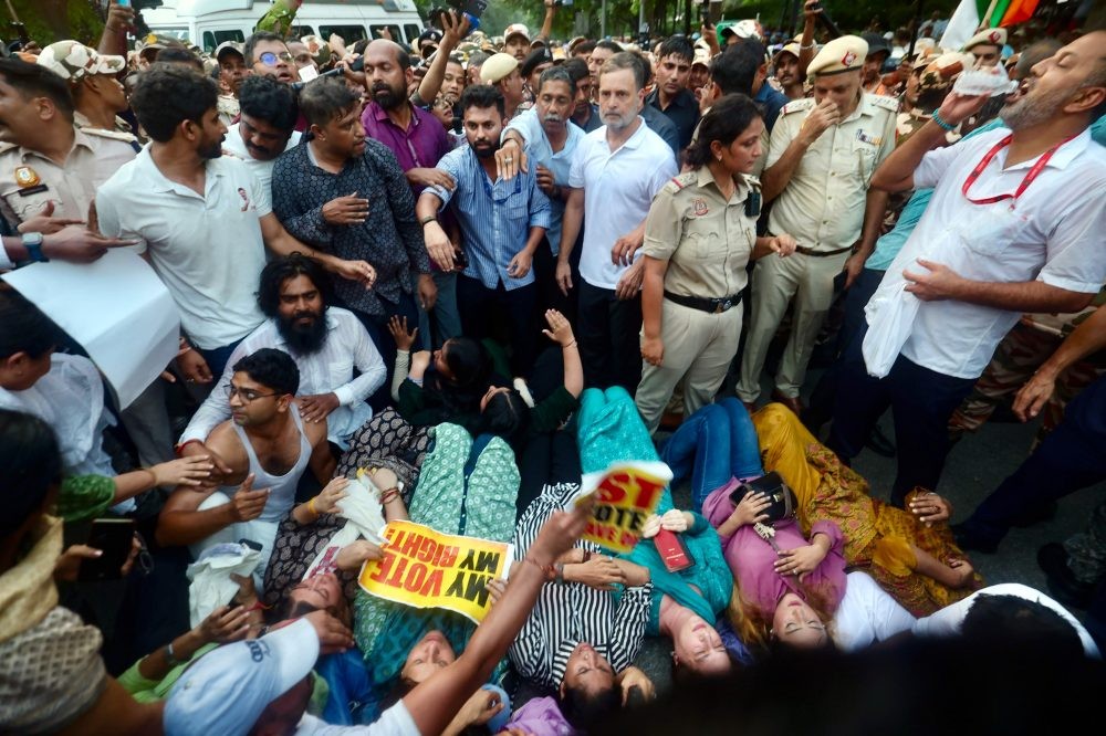Can change protest site but not anger of the people: Congress after Jantar Mantar removed as designated protest site