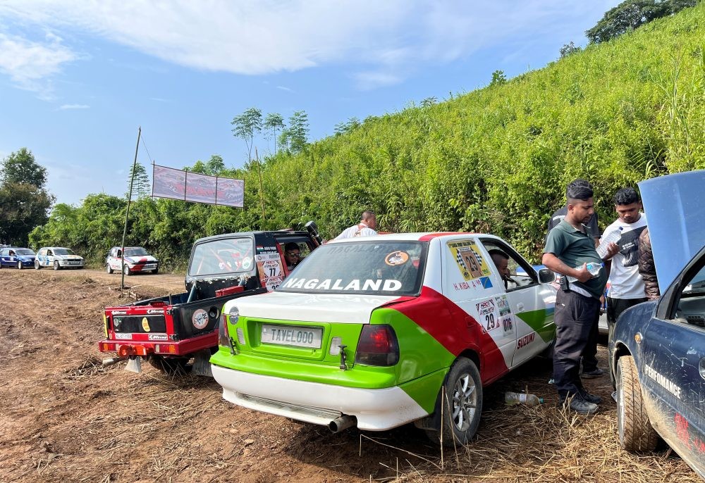 HRC Wokha inaugurates First Uphill Battle  Tarmac 2026 & Northeast Championship 4.6