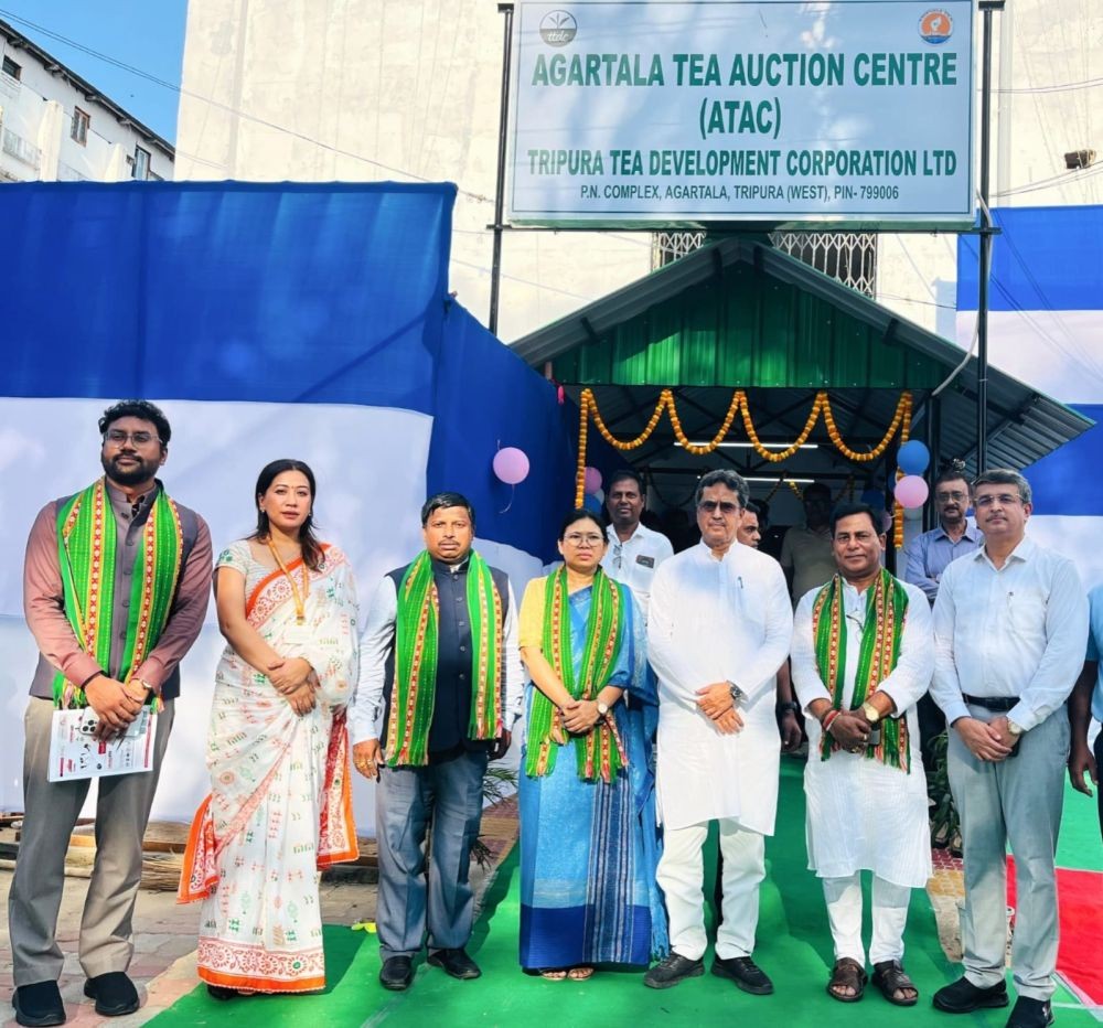 (Photo Source: Tripura Tea Development Corporation officials)
