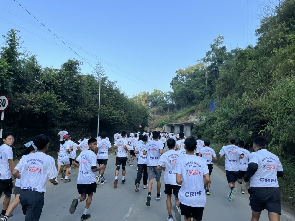 The State Level Half Marathon held at the Indira Gandhi Stadium, Kohima on October 5.