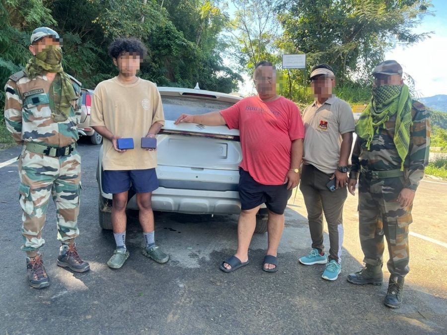 (Photo source: Assam Rifles and Manipur Police)