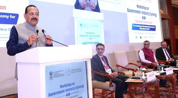 Geospatial capabilities to decide India’s future economic growth: Dr Jitendra Singh (Image: PIB)