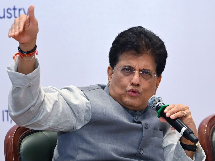 Union Minister of Commerce and Industry Piyush Goyal speaks during an interaction with industry stakeholders at a workshop on Ease of Doing Business (EoDB) initiatives and Free Trade Agreement (FTA) opportunities at Bharat Mandapam in New Delhi on September 22, 2026. (Photo: IANS/Deepak Kumar)