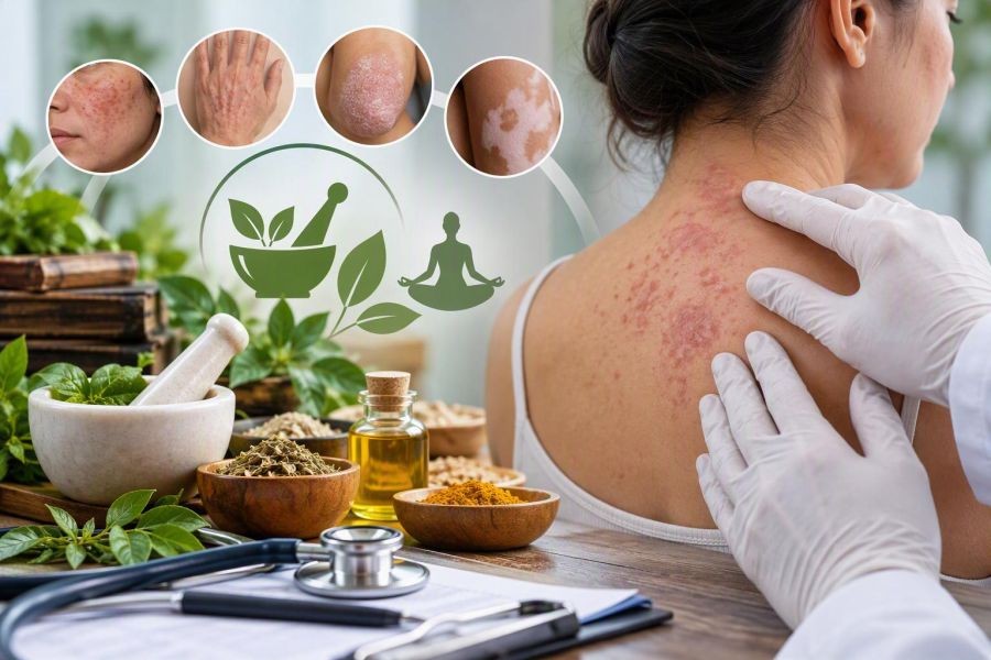 Govt unveils standard treatment protocols for dermatological disorders (AI image/IANS)