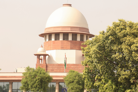 SC urged to initiate suo motu contempt action over social media post targeting CJI, INDIA bloc protest. (IANS Photo)