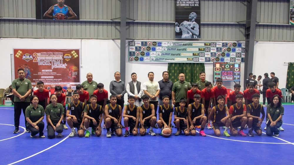 Kohima inter high school  basketball tourney begins