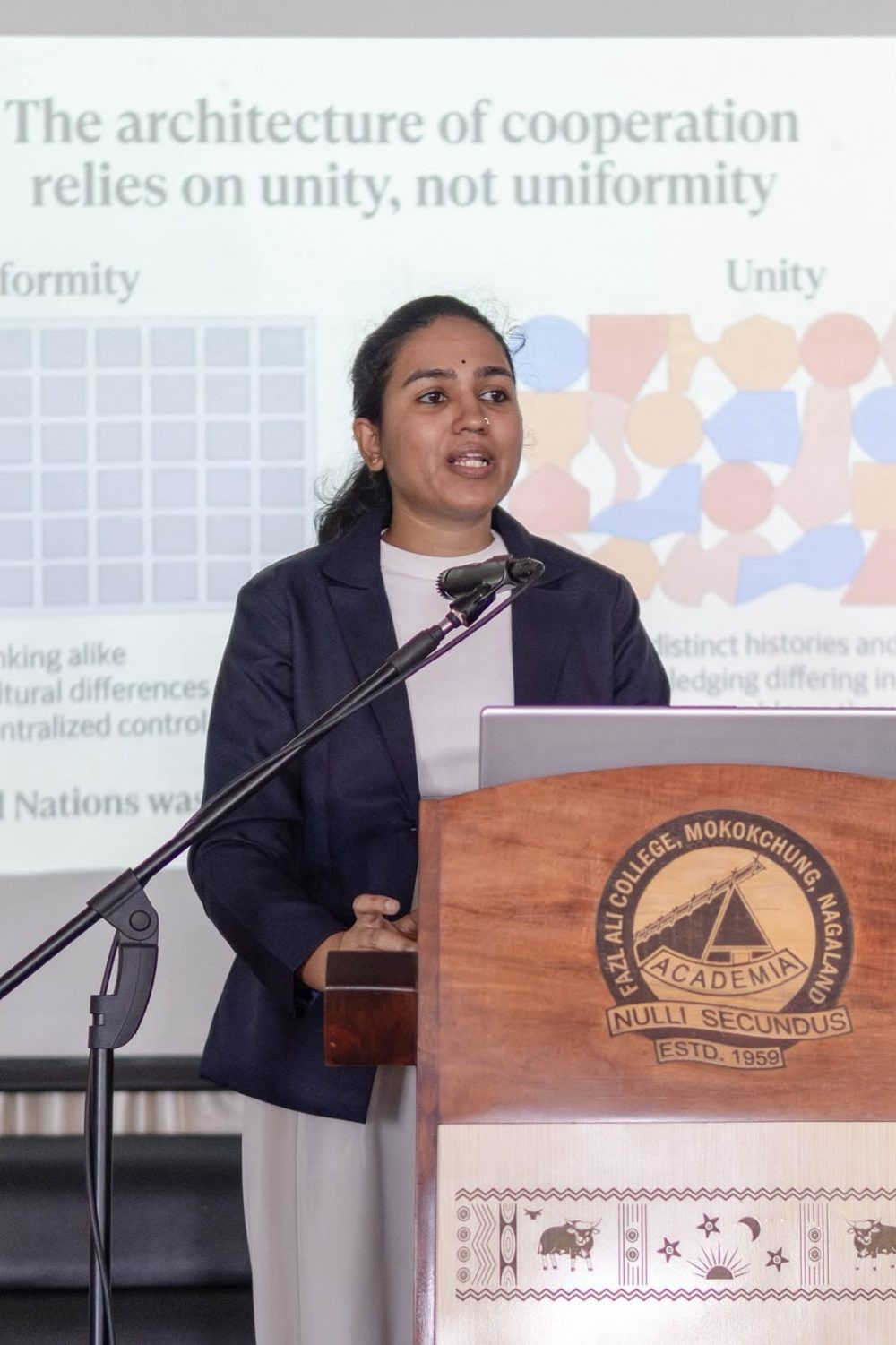Dr Madhavi R, IAS, Assistant Commissioner, Mokokchung.